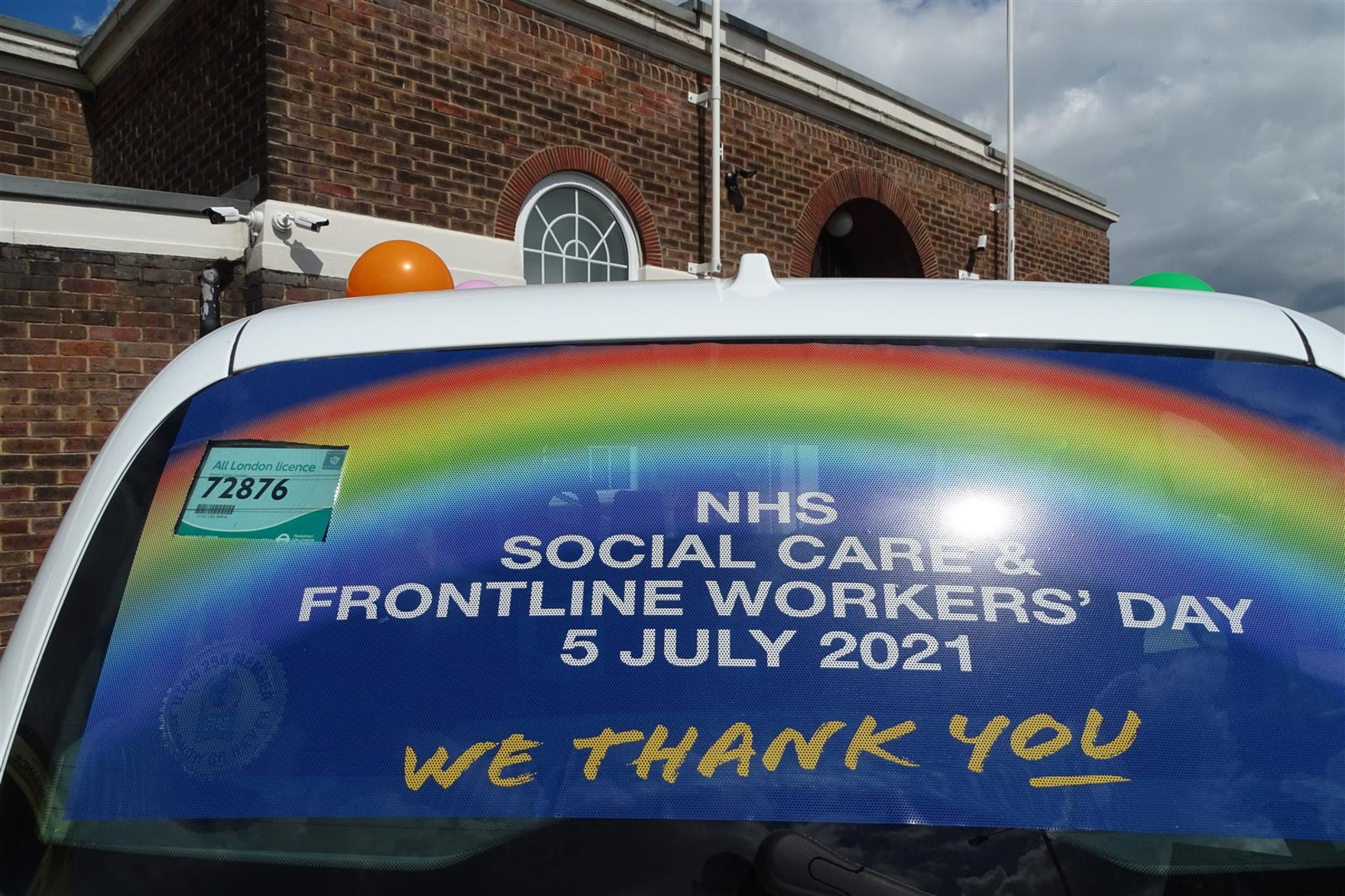 NHS Social Care and Frontline Workers Day observed at Chingford Masonic Hall London E4